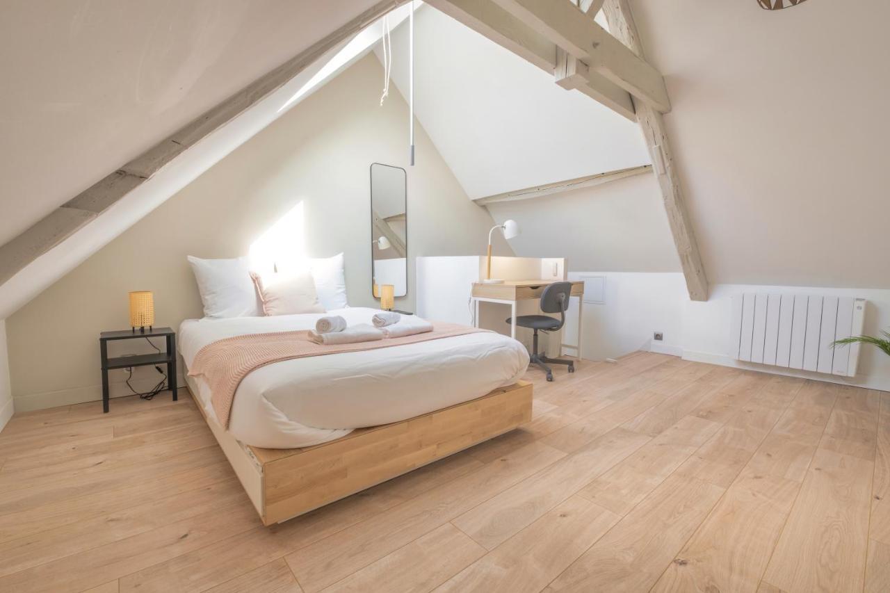 Triplex Cosy Lejlighed Reims Eksteriør billede