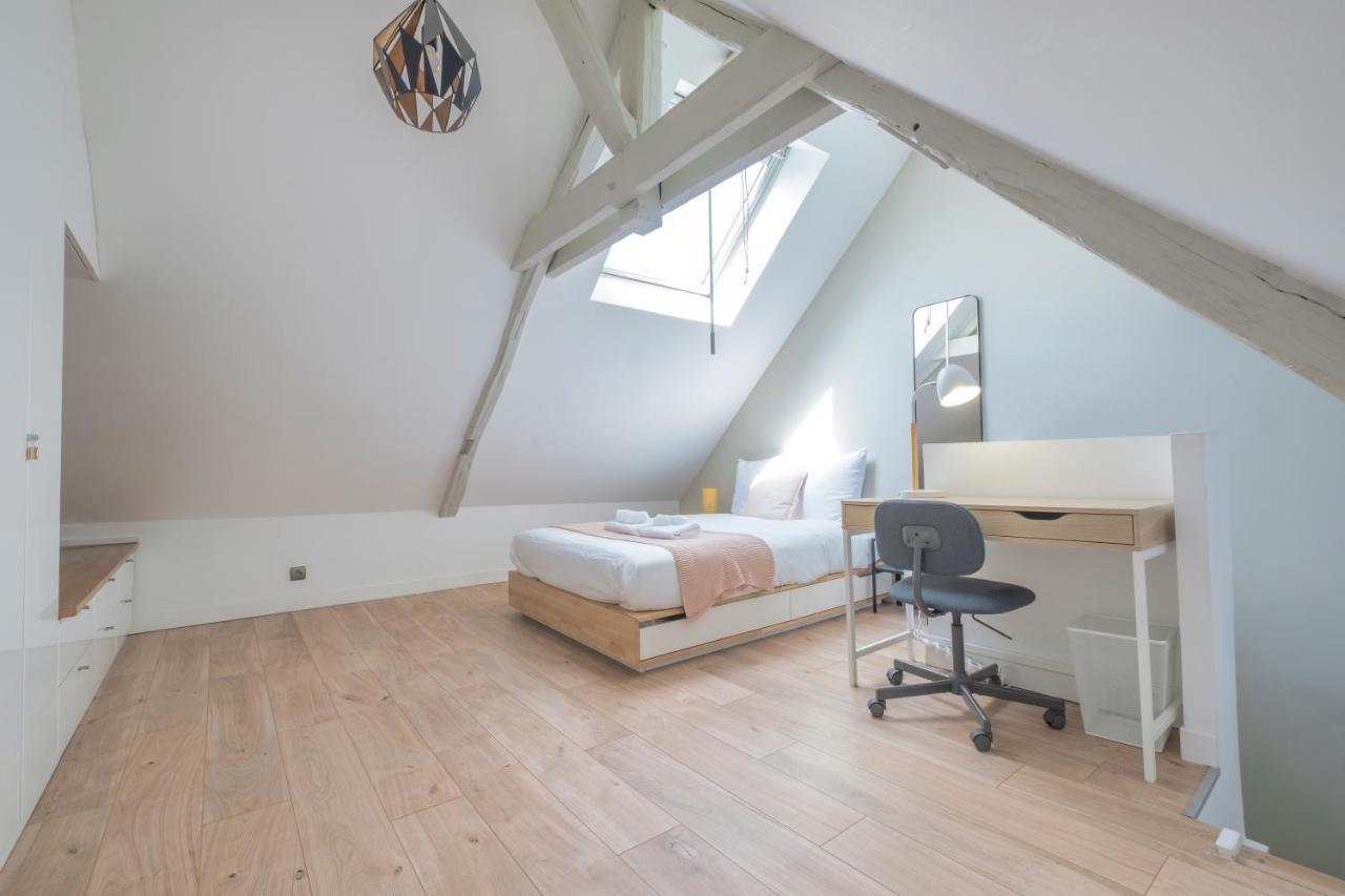 Triplex Cosy Lejlighed Reims Eksteriør billede